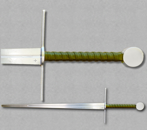 Nova-Fencing  Spätmittelalterlicher Anderthalbhänder mit Scheibenknauf   XIV. Jh.