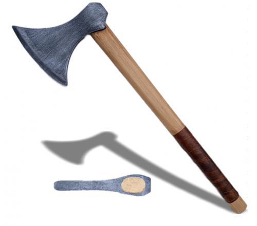 leichte Kinderaxt aus Holz