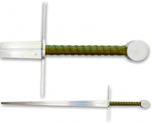 Nova-Fencing  Spätmittelalterlicher Anderthalbhänder mit Scheibenknauf   XIV. Jh.