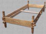 Gokstadbett E mit Auflageleisten