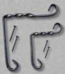 großer tordierter Wandhaken